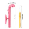 Crochet Holder - Ergonomic Grip Tool & Helper view 4