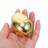 Veemoon 30-Pack Fillable Plastic Easter Eggs, 6 x 4 cm, Gold Look view 4