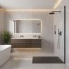 Soho SMC SlimLine Shower Tray, Only 35 mm High & Slip-Resistant (Matte White, 120 x 80 cm) view 3