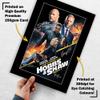 HWC Trading Fast & Furious Presents: Hobbs & Shaw Gift Printed Poster, Signed Autograph Photo for Film Memorabilia Fans (ID-003214) - A4 Print Only view 3