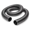 PVC Vacuum Hose, Black, Flexible, Reinforced, 32 mm x 3 m view 1