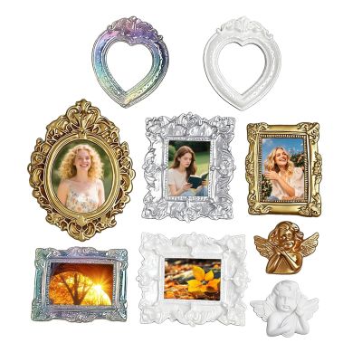 Mini Resin Picture Frames - 9-Piece Tabletop Collection