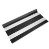 VALICLUD Manual Zebra Roller Blind for Window, Black, 1 Pc. view 1