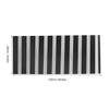 VALICLUD Manual Zebra Roller Blind for Window, Black, 1 Pc. view 2