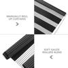 VALICLUD Manual Zebra Roller Blind for Window, Black, 1 Pc. view 3