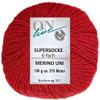 150 g ONline Supersocke 6-Ply Merino Solid (5014 Red) view 1