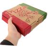 Portable Paper Pizza Boxes, 10-Pack for Deliveries view 4