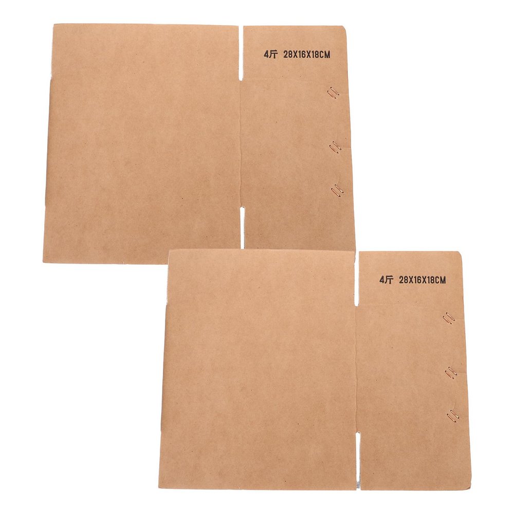 SHINEOFI Aluminum Foil Insulated Box, 2-Pack, 28 x 16 x 18 cm
