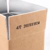SHINEOFI Aluminum Foil Insulated Box, 2-Pack, 28 x 16 x 18 cm view 3