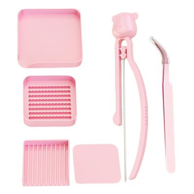 Melty Beads Tool Set, Ergonomic Fuse Bead Craft Set with Storage Case