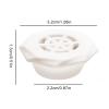 Odor Blocking Overflow Ring - Self Closing Drain Strainer view 2