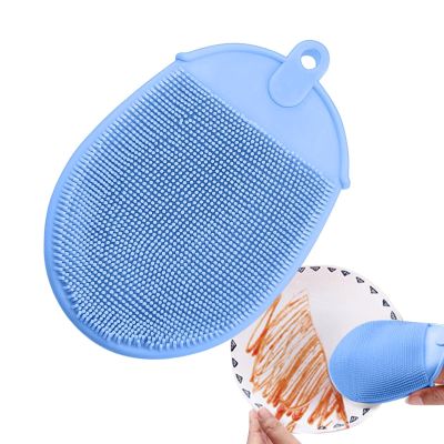 Silicone Scrubber with High-Density Bristles
