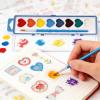Heart-Shaped Watercolor Set view 4