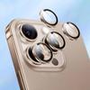 Universal Camera Lens Protector for iPhone 16/15/14/13/12/11 Pro Max, Tempered Glass with Black Metal Ring, 15 (2PCS) view 3