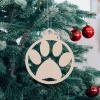 Niesel Christmas Puppy Ornament view 2