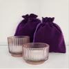 6 Velvet Pouches, 20x12 cm, Gift Packaging view 3