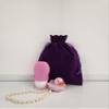 6 Velvet Pouches, 20x12 cm, Gift Packaging view 4