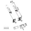 Stainless Steel Flush Bolt Set for Composite Doors, Top and Bottom Edge Mounting view 3