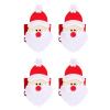 4-Pack Santa Napkin Rings view 1
