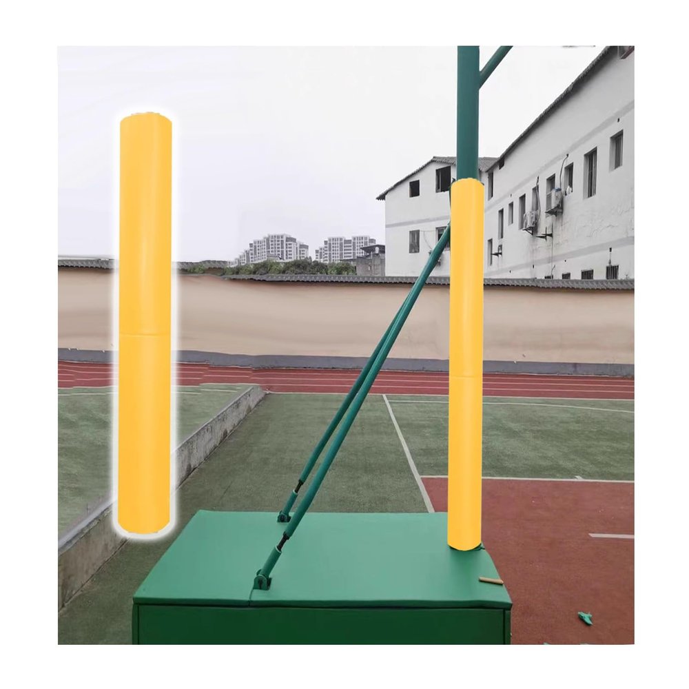 Basketball Pole Padding Wrap - Weatherproof Self-Adhesive Protection for Round Poles, Durable Safety Padding