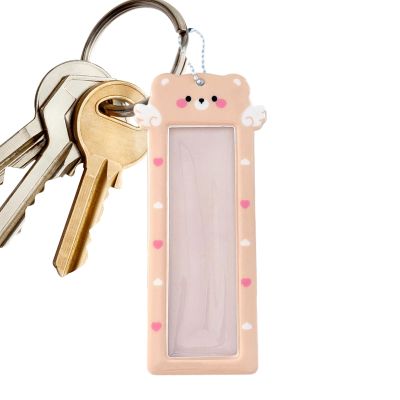 Photo Card Holder Keychain