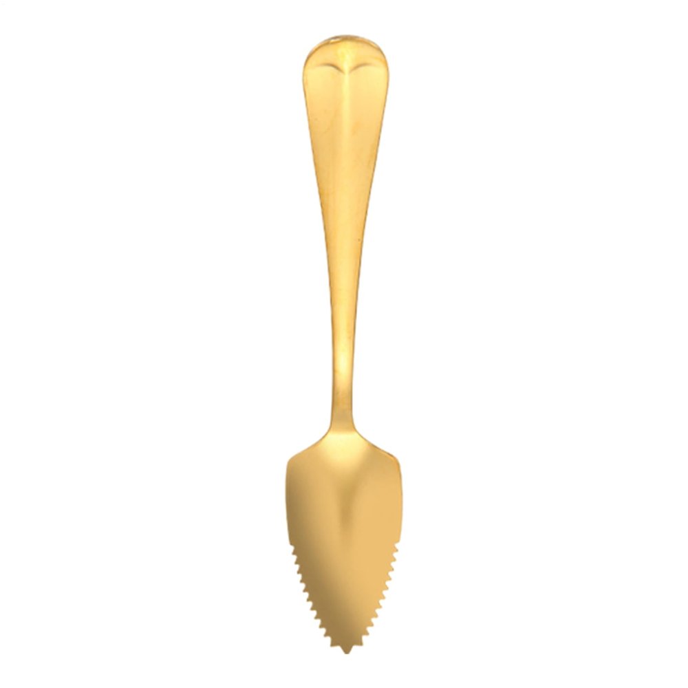 Serrated Stainless Steel Spoon