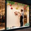 Christmas Window Stickers - PVC Decorative Santa Claus view 2