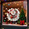 Christmas Window Stickers - PVC Decorative Santa Claus view 3