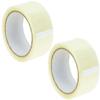 Stage Tape - 2 Roll Package Tape 66m x 48mm Transparent view 1