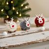 8 Handcrafted Wooden Christmas Ornaments view 4
