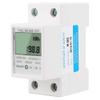 YDuupxe DDM15SC Single-Phase DIN-Rail Energy Meter, 5–80 A, LCD Display, Red LED Pulse Signal view 2