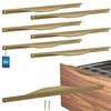 KOTARBAU 6-Piece Cabinet Handle Set, 320/340 mm, Matte Gold, ZnAl view 1