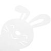 HOMSFOU 8-Piece Felt Cutlery Holders in Bunny Shape view 3
