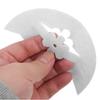 HOMSFOU 8-Piece Felt Cutlery Holders in Bunny Shape view 4
