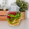1-Pc. Sealed Glass Pickle Jar for Food and Kitchen Use view 4
