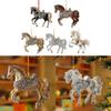 Acrylic Horse Ornament Set view 3