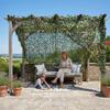 Army Camouflage Net for Hunting, Shade, Privacy, Vehicle Cover, and Decoration, Green, 5 x 7 m view 2