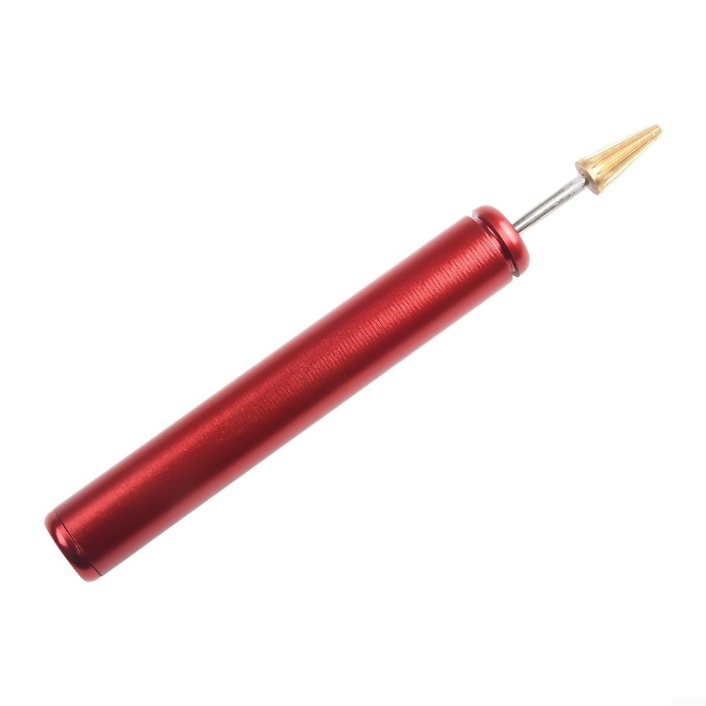 Multifunctional Leather Edge Marker, Perfect Applicator Tool for Crafting with Tanned Leather and Fabrics (Red)