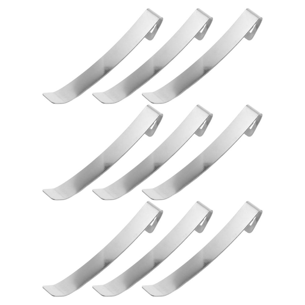 Cabilock 9-Piece Stainless Steel Spring Clips for Cup Holders