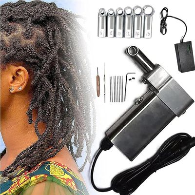 Generic Handheld Dreadlock Braiding Machine with 20 Hooks and 6 Replacement Heads