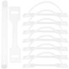 100-Piece PP Shipping Handles for Boxes, Christmas Theme Party view 1