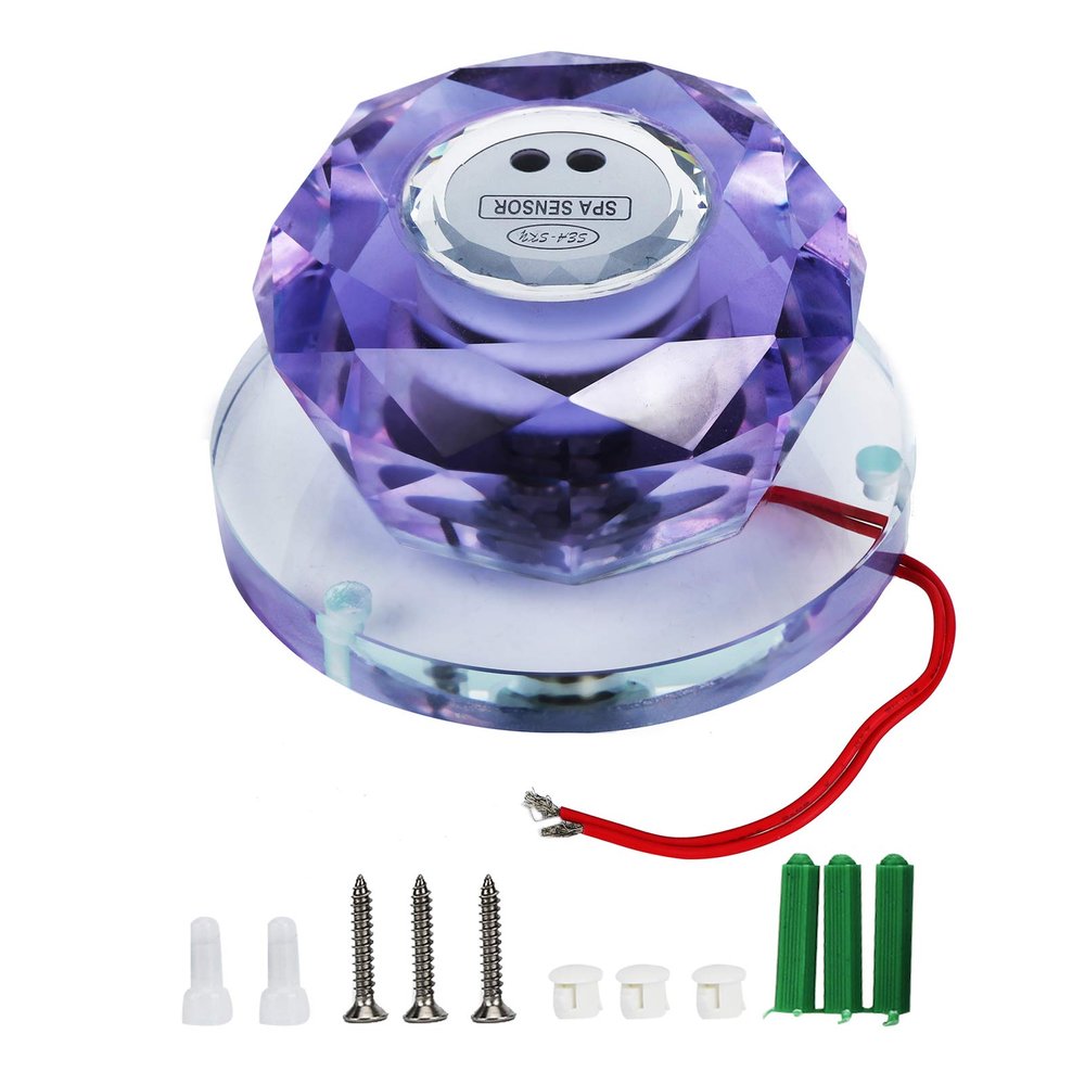 12 V Low-Voltage Infrared Touch Spa Control Switch, Fiberglass, Diamond-Shaped, 13 x 7 cm