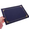 HOMOCONO 4-Pack Paper Certificate Folders, Simple Design view 4