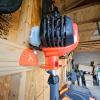 Heavy-Duty Wall-Mounted Trimmer Holder for Lawn Mowers, Garden Tools, and Outdoor Equipment view 2