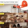 Heavy-Duty Wall-Mounted Trimmer Holder for Lawn Mowers, Garden Tools, and Outdoor Equipment view 4