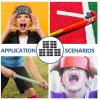 MUSISALY Sports Face Stickers, 50 PVC Sheets for Fans and Decoration view 3