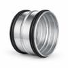 Easy Act 150 mm Ventilation Duct Connector with Double EPDM Seal view 1