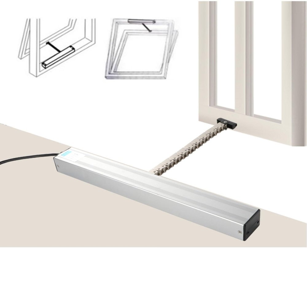 Automatic Window Opener with Remote Control & Switch, DC 24V, for Skylights
