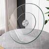 Tempered Glass Lazy Susan, 360° Rotating Serving Tray view 1