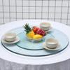 Tempered Glass Lazy Susan, 360° Rotating Serving Tray view 3